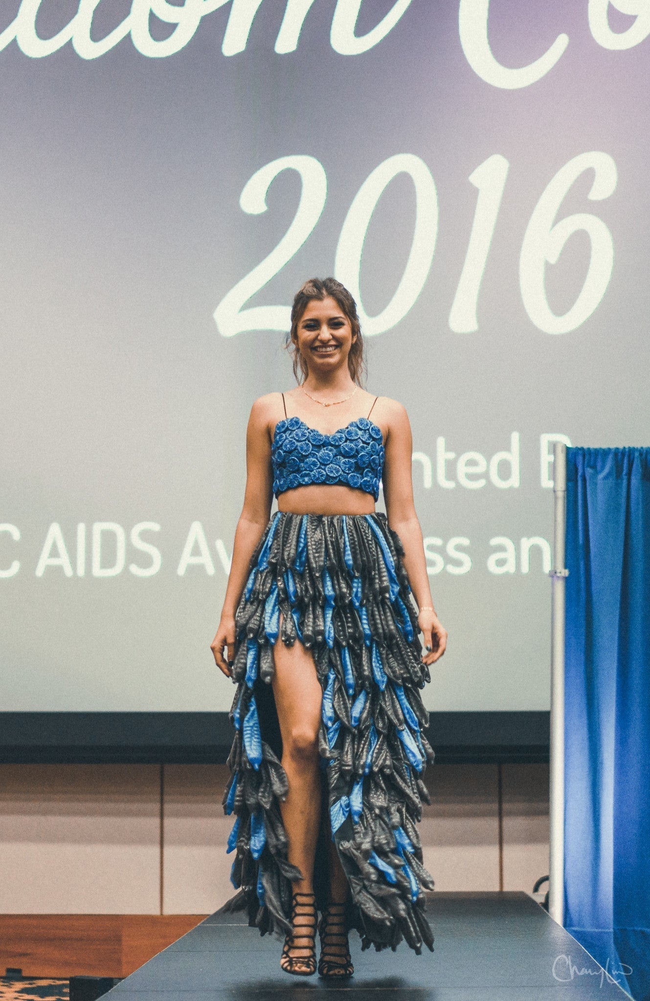 condom dresses fashion show The most fun you'll have with condoms all week