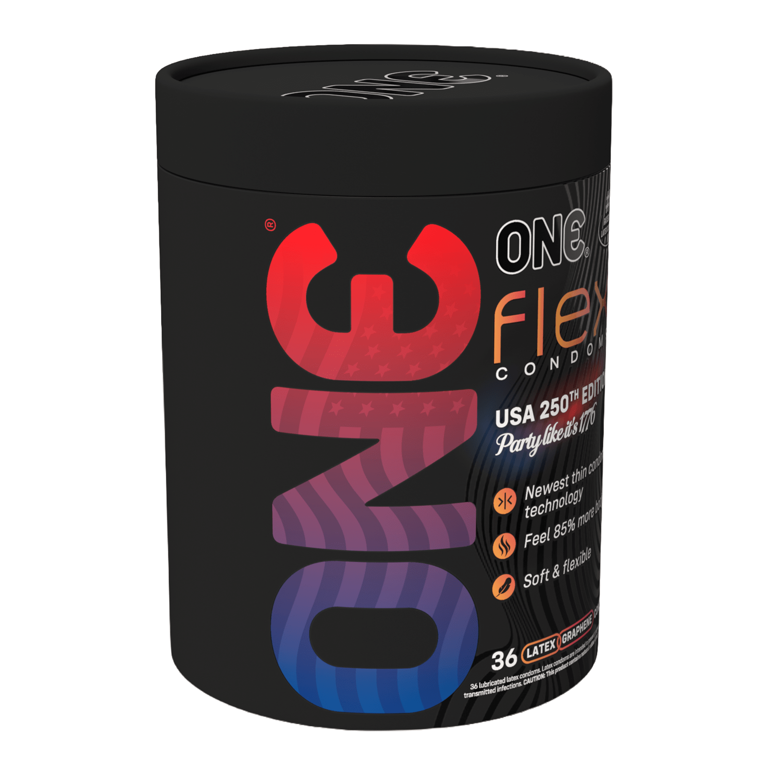 ONE® Flex® Graphene Condoms - America 250 Series | ONE® Flex® Graphene Condoms - America 250 Series ONE®
