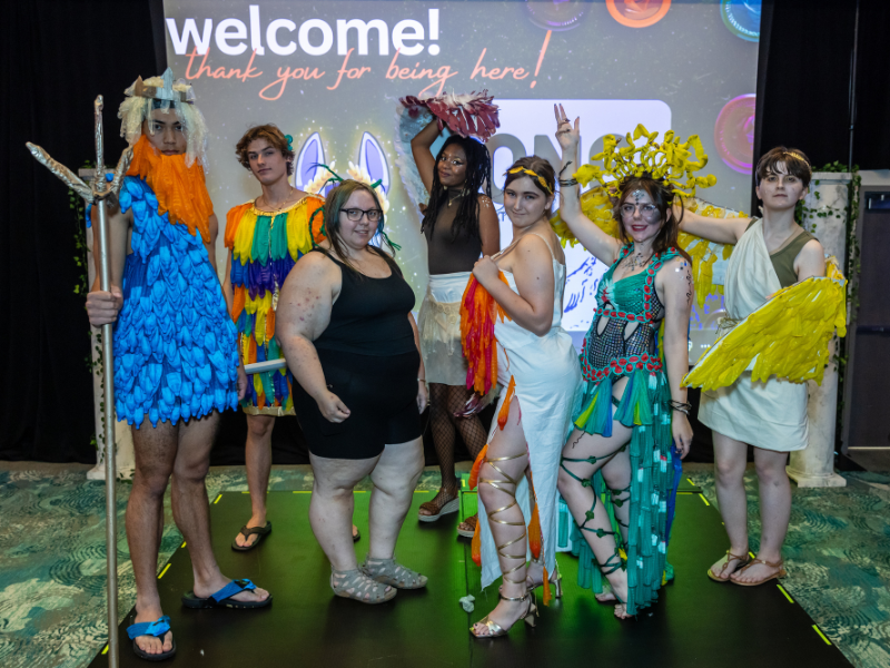 From Olympus to the Runway: University of West Florida’s Greek-Inspired Condom Fashion Show - ONE®