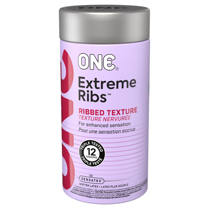 ONE® Extreme Ribs™ Condoms