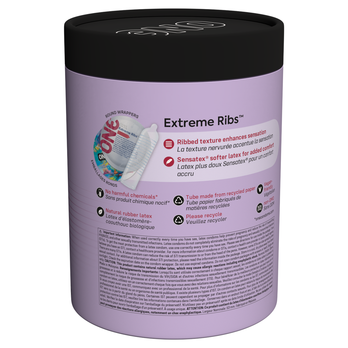ONE® Extreme Ribs™ Condoms