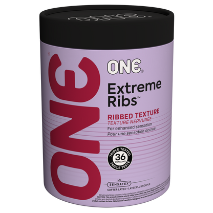 ONE® Extreme Ribs™ Condoms