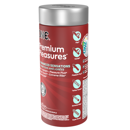 Premium Pleasures™ Condoms Variety Pack