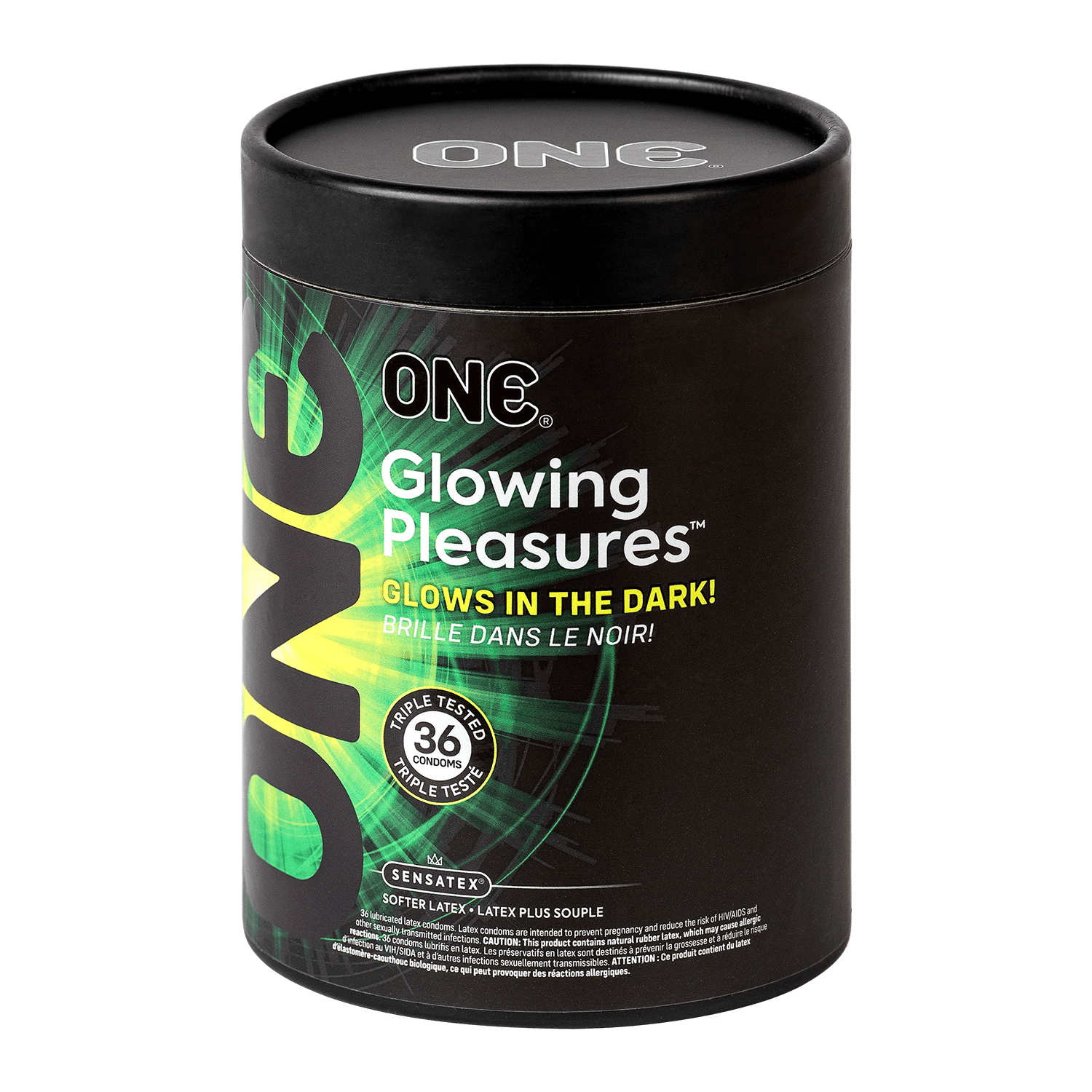 Glowing Pleasures™ Condoms | Glowing Pleasures™ Condoms ONE®