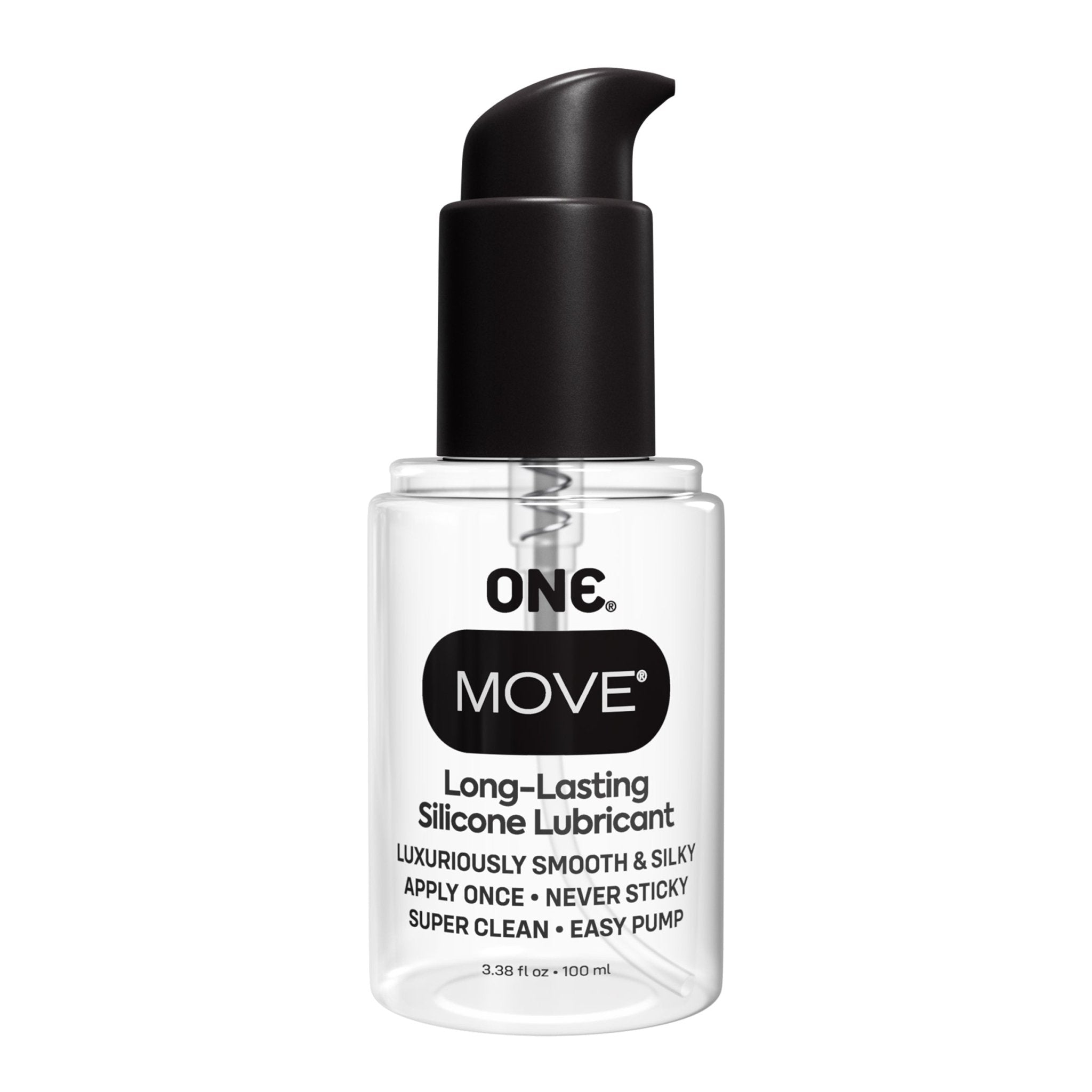 Move® Silicone Personal Lubricant 3.38oz | Move® Silicone Personal Lubricant 3.38oz ONE®