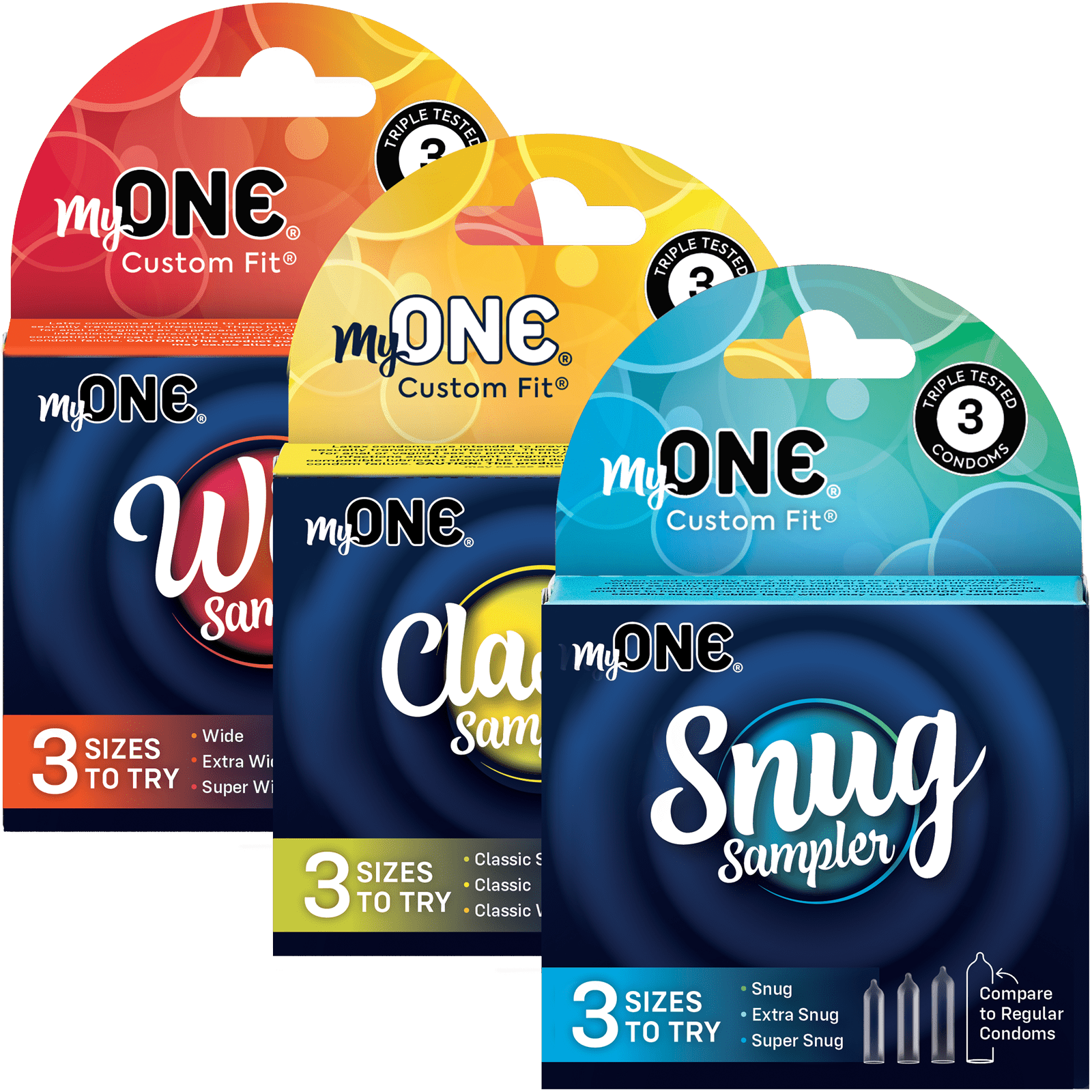 MyONE® Quick Sample Kit 3 - pack | MyONE® Quick Sample Kit 3 - pack ONE®