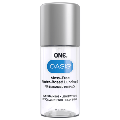 Oasis Water-based Hypoallergenic Personal Lubricant by ONE | Hydrating Oasis Water-based Hypoallergenic Personal Lubricant by ONE | Hydrating