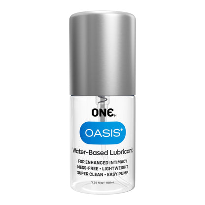 Oasis Water-based Hypoallergenic Personal Lubricant by ONE | Hydrating Oasis Water-based Hypoallergenic Personal Lubricant by ONE | Hydrating