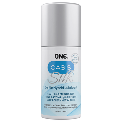 Oasis Silk® Hybrid Personal Lubricant | Oasis Silk® Hybrid Personal Lubricant ONE®