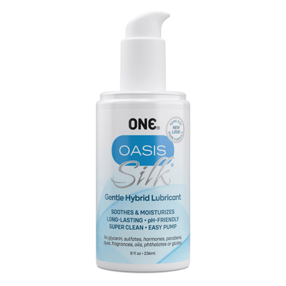 Oasis Silk Personal Lubricant by ONE | Hybrid Moisturizing Lubricant Oasis Silk Personal Lubricant by ONE | Hybrid Moisturizing Lubricant