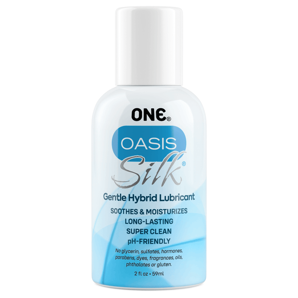 Oasis Silk Personal Lubricant by ONE | Hybrid Moisturizing Lubricant Oasis Silk Personal Lubricant by ONE | Hybrid Moisturizing Lubricant