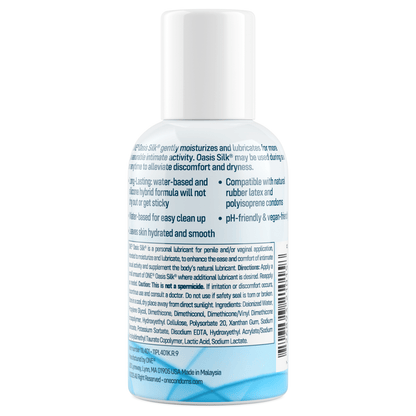 Oasis Silk Personal Lubricant by ONE | Hybrid Moisturizing Lubricant Oasis Silk Personal Lubricant by ONE | Hybrid Moisturizing Lubricant