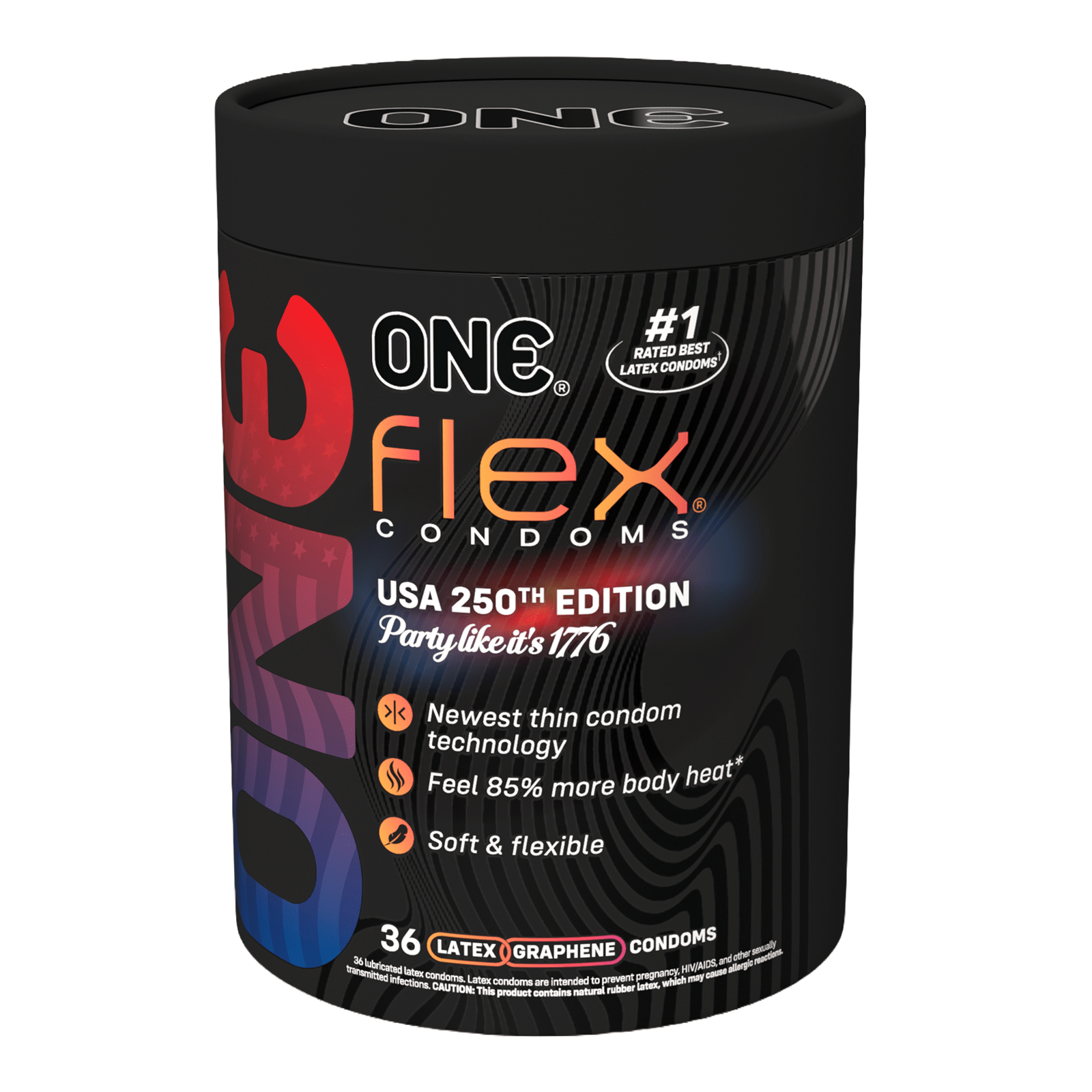 ONE® Flex® Graphene Condoms - America 250 Series | ONE® Flex® Graphene Condoms - America 250 Series ONE®