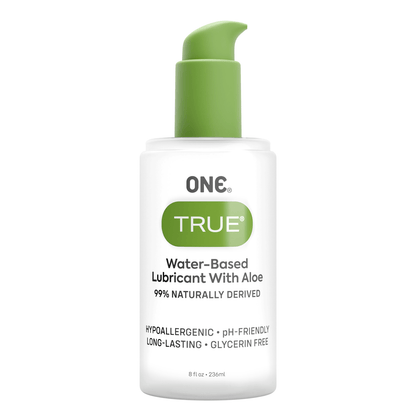 True® Water - Based Lubricant With Aloe | True® Water - Based Lubricant With Aloe ONE®