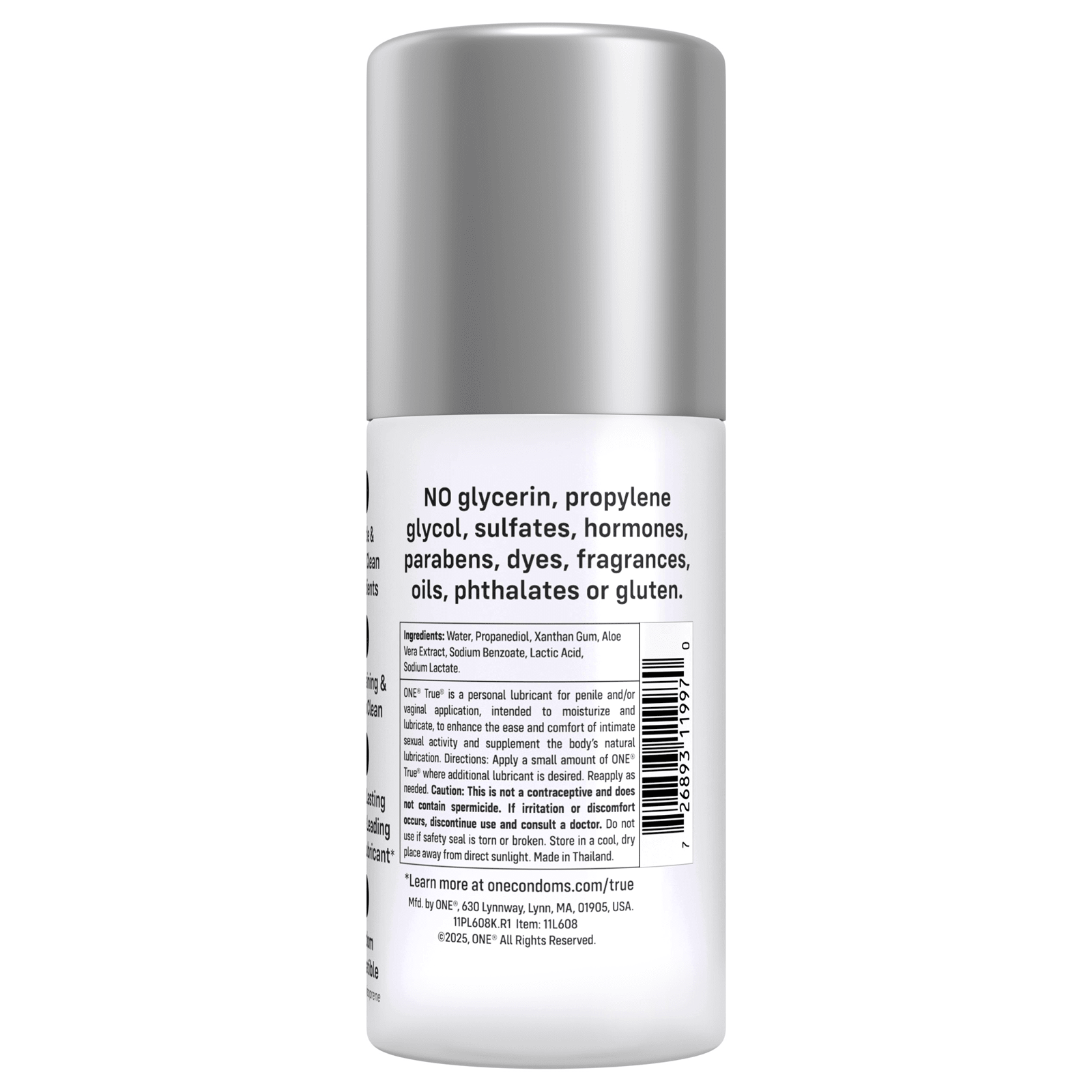True® Water - Based Lubricant With Aloe | True® Water - Based Lubricant With Aloe ONE®