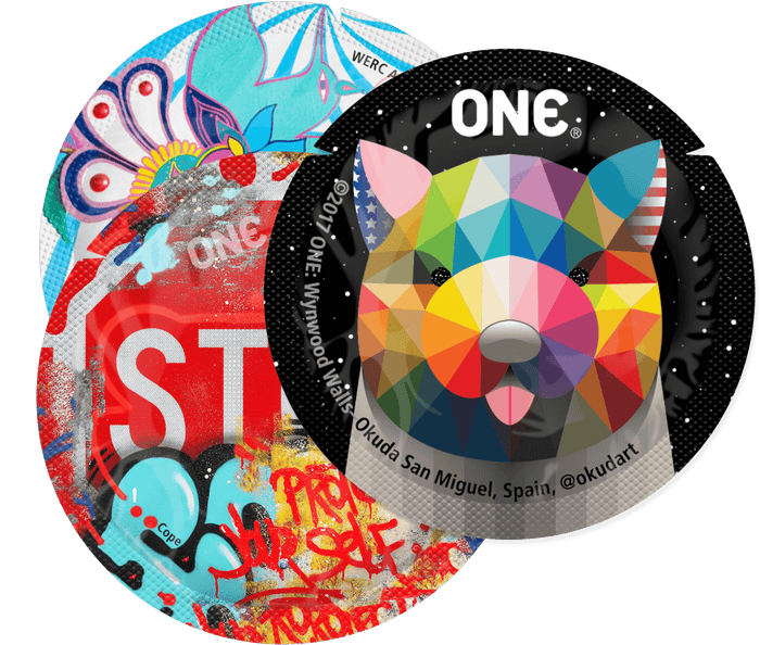 Art of ONE® | Celebrating Condom Wrapper Designs