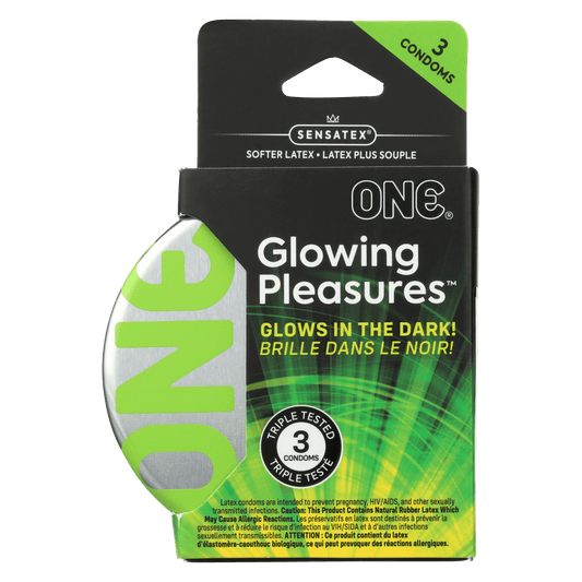 Glowing Pleasures Condoms | Glowing Pleasures Condoms ONE®