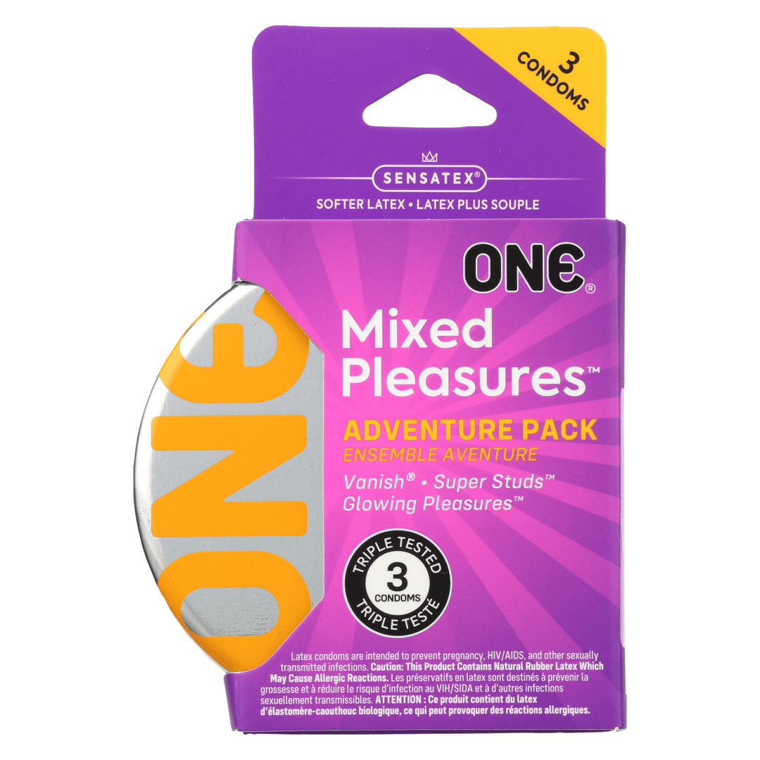 Condom Sampler Packs | Mix, Match + Explore by ONE®