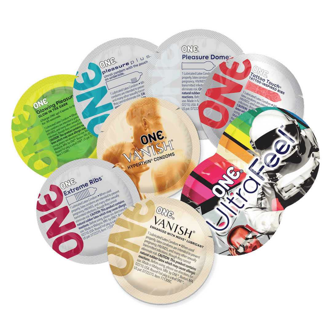 Condom Sampler Packs | Mix, Match + Explore by ONE®