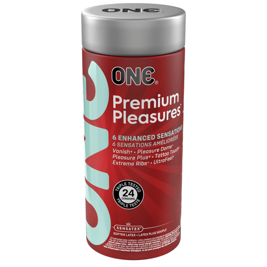 Premium Pleasures Condoms Variety Pack | Premium Pleasures Condoms Variety Pack ONE®