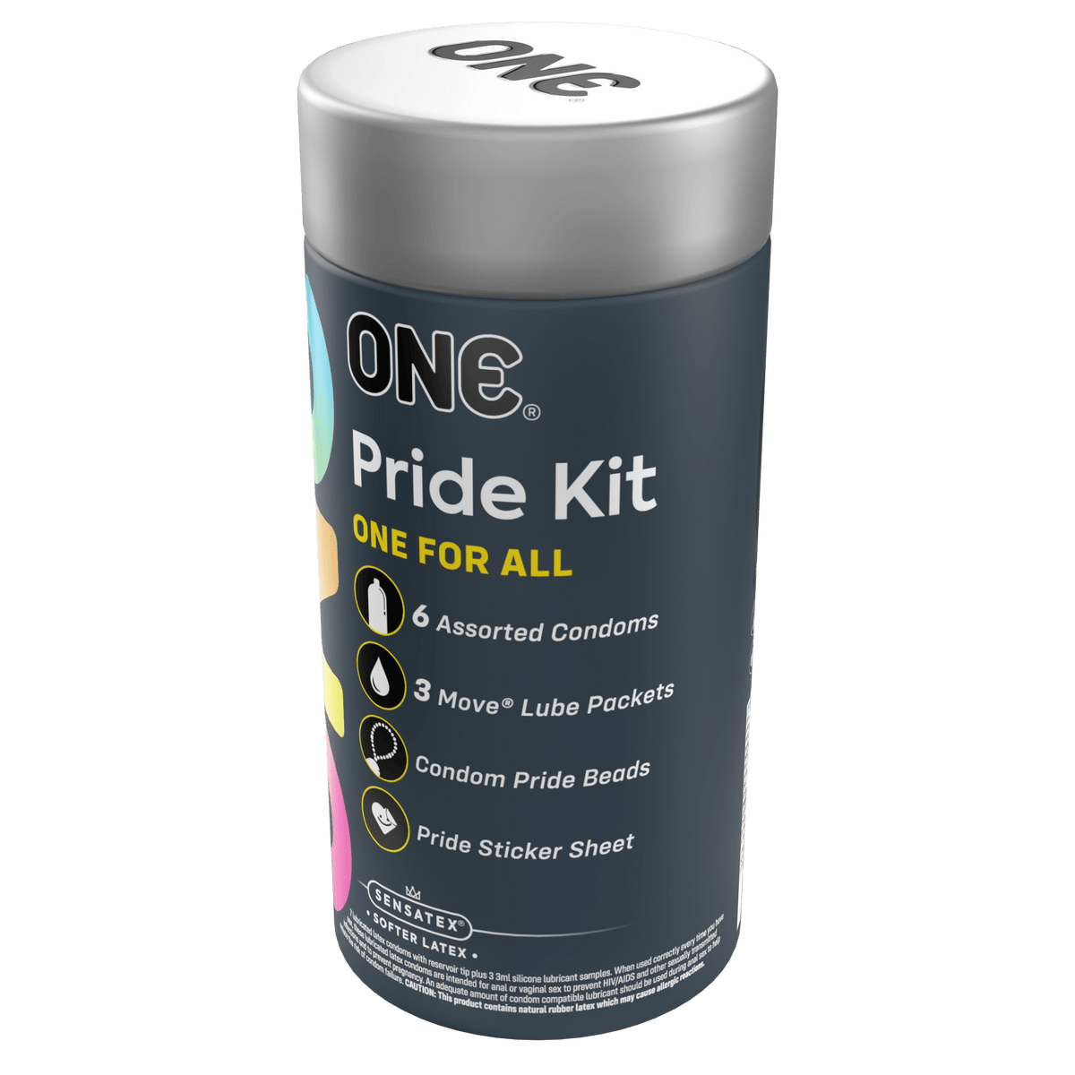 Pride Pack by ONE® | Colorful Condoms + Safe-Sex Support