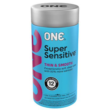 Super Sensitive Ultra Soft Condoms by ONE | Barely-There Feel Super Sensitive Ultra Soft Condoms by ONE | Barely-There Feel